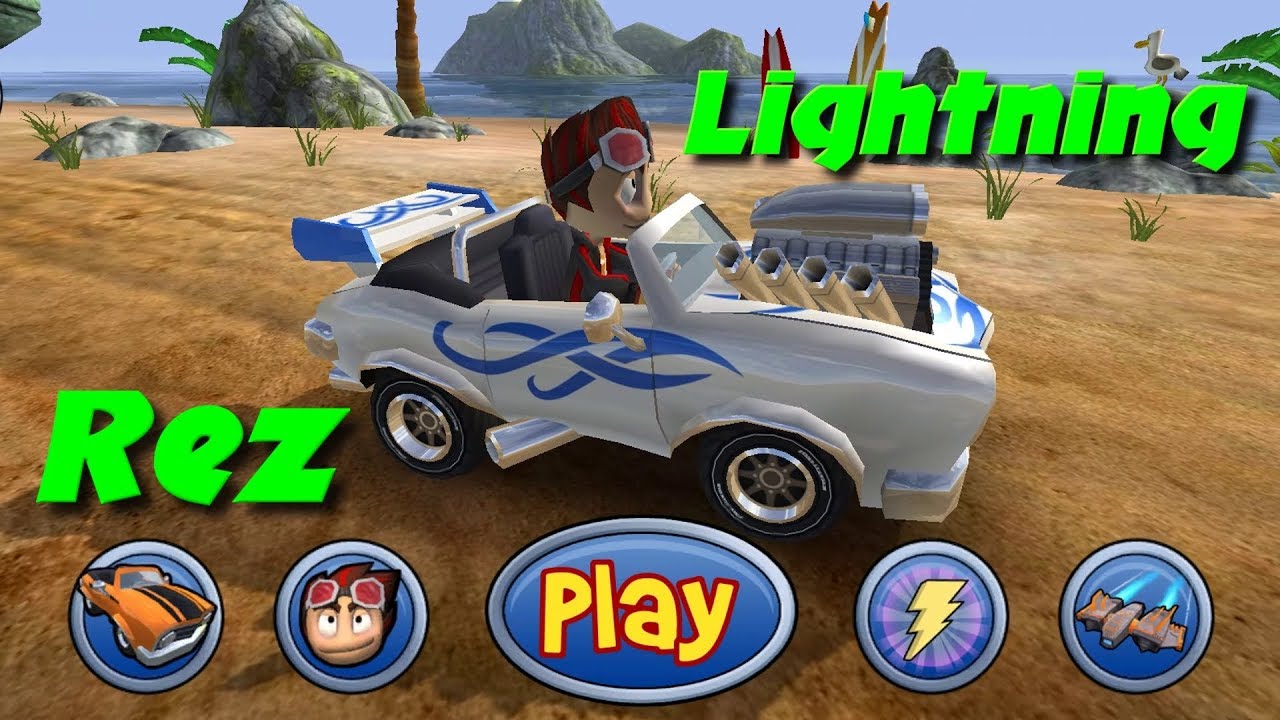 Beach Buggy Blitz - Rez racing with Lightning - Ep 88