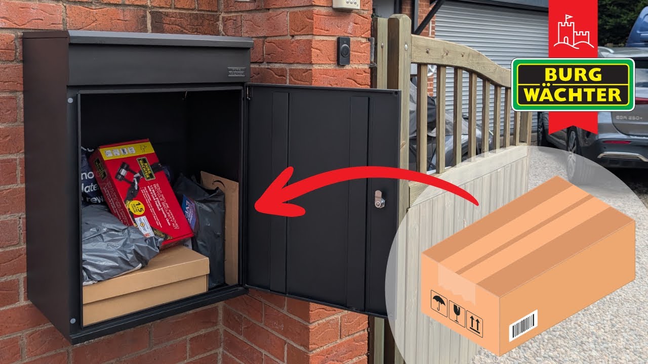 No More Missed Deliveries! | PB03BK Parcel Box