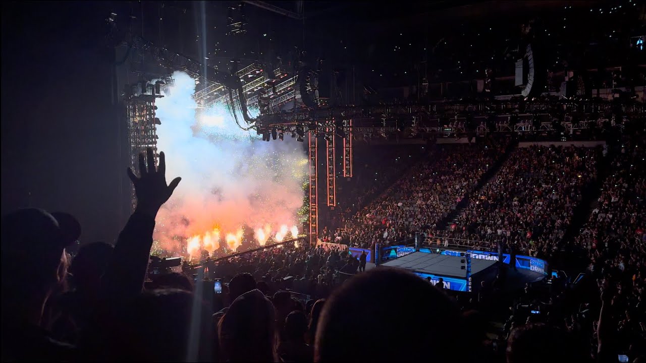 WWE SmackDown Live Opening Intro/Pyro 9/29/23 from Sacramento, Ca!