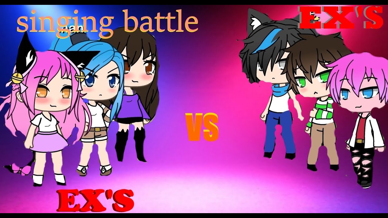 ex's vs ex's singing battle/ aphmau