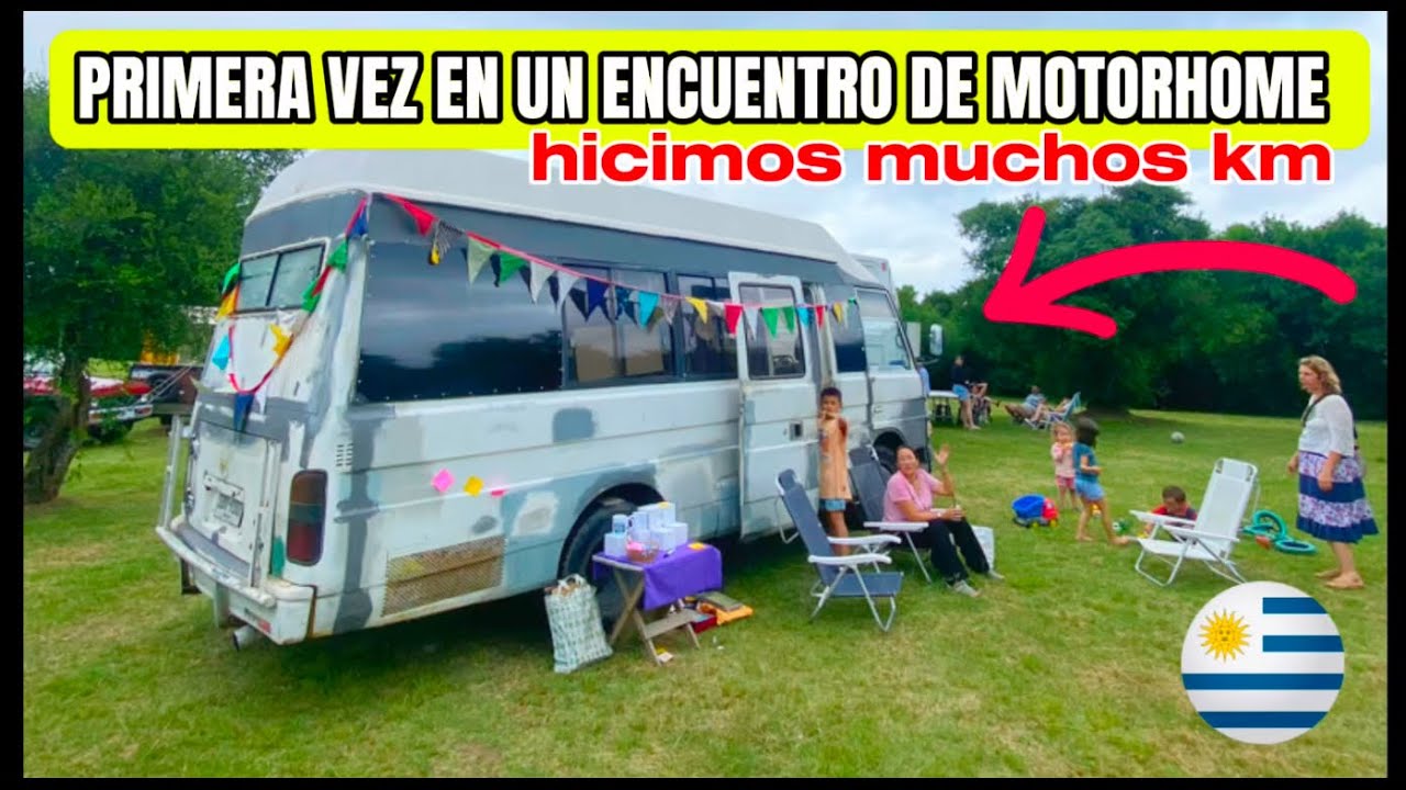 😱ASÍ NOS FUE en nuestro primer encuentro de MOTORHOME, haciendo muchos km con nuestra casa rodante