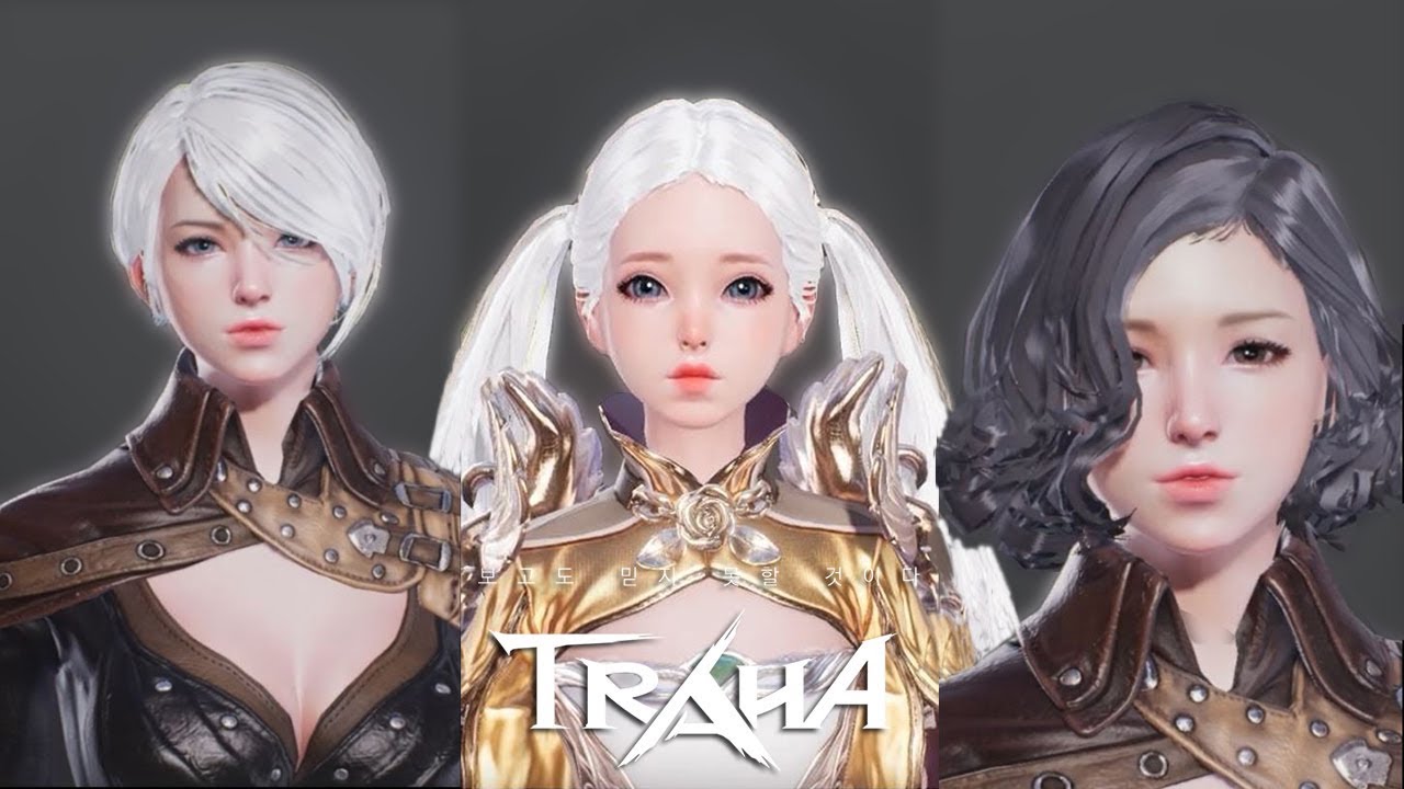TRAHA Online - Open Beta Characters Customizing vs Infinity Class Preview Video 2019