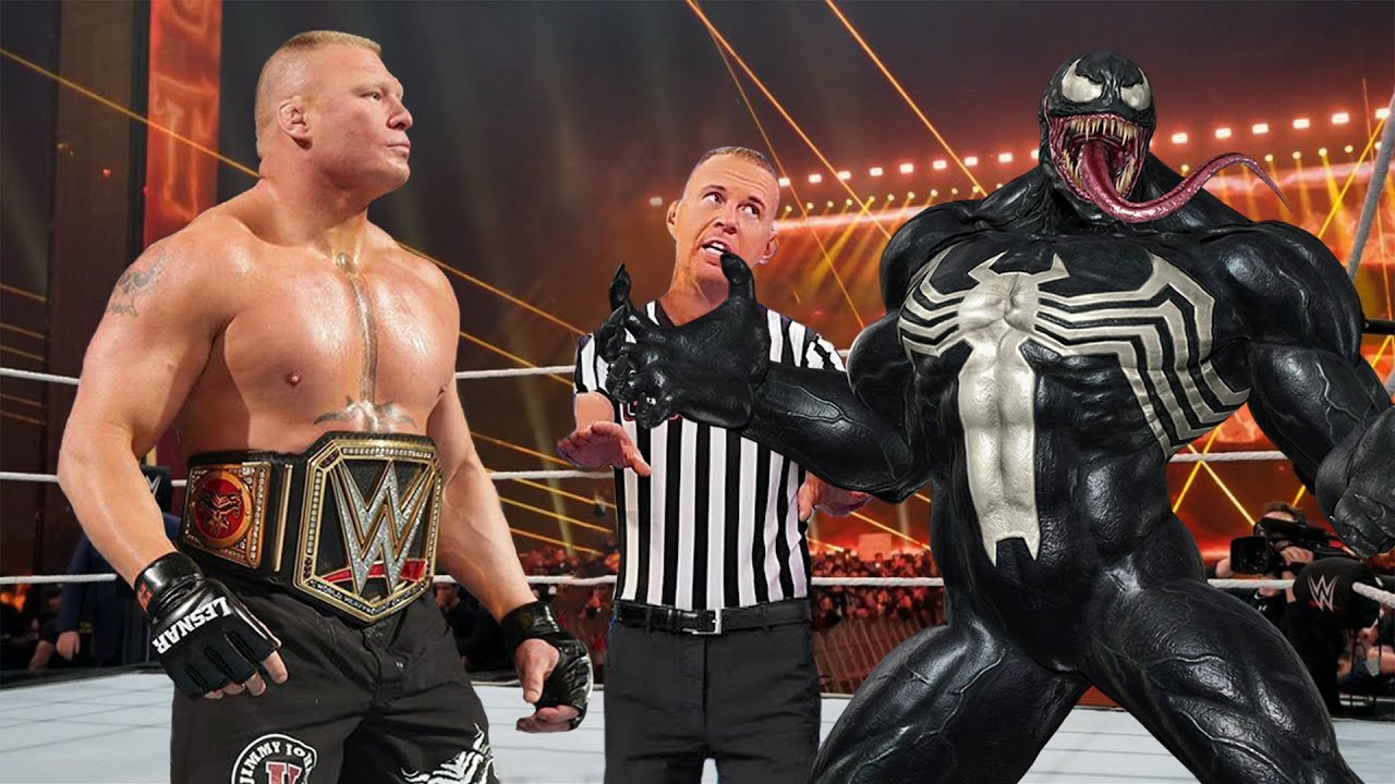 Full Match - Brock Lesnar vs Venom - WWE Match 2024