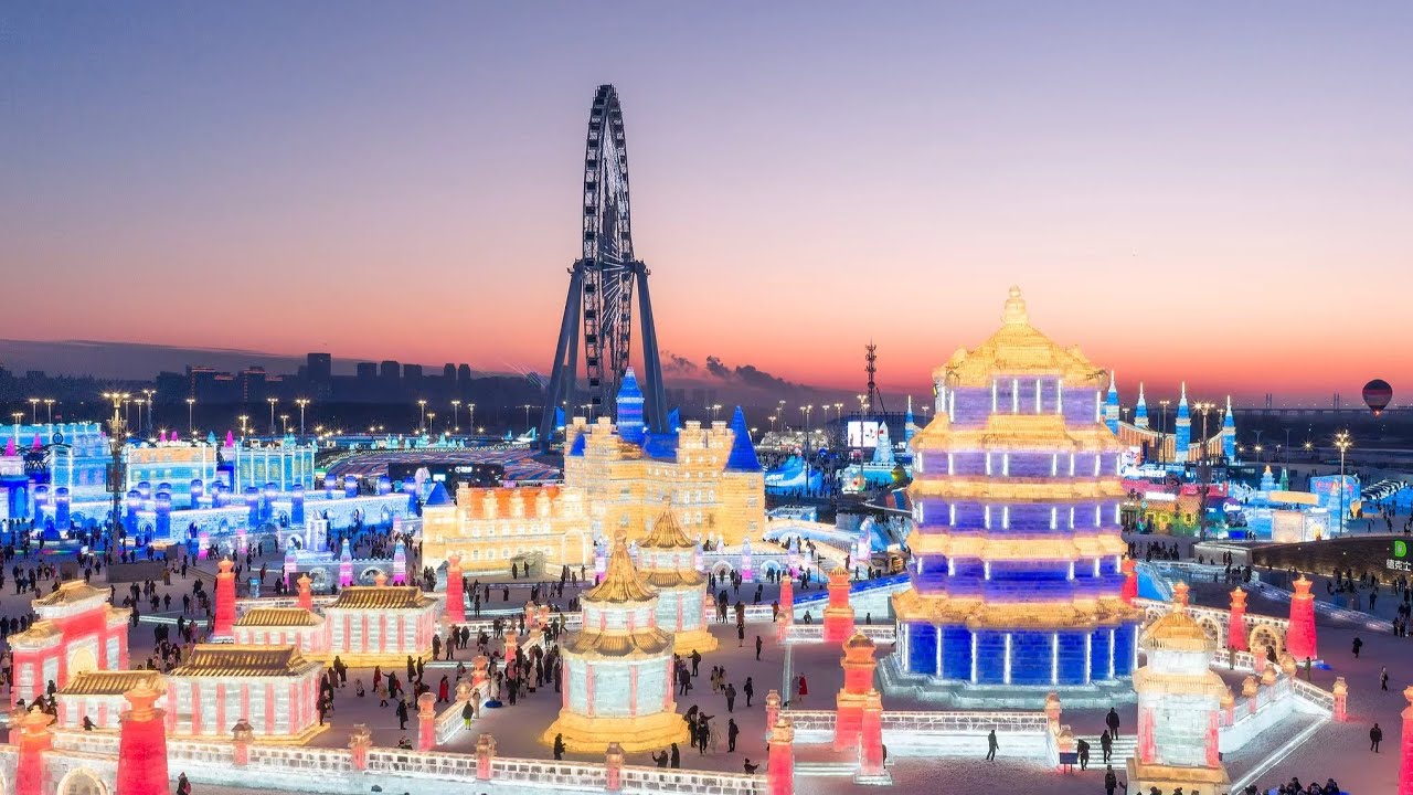 Live: World's largest ice-and-snow theme park in China's Harbin – EP. 9
