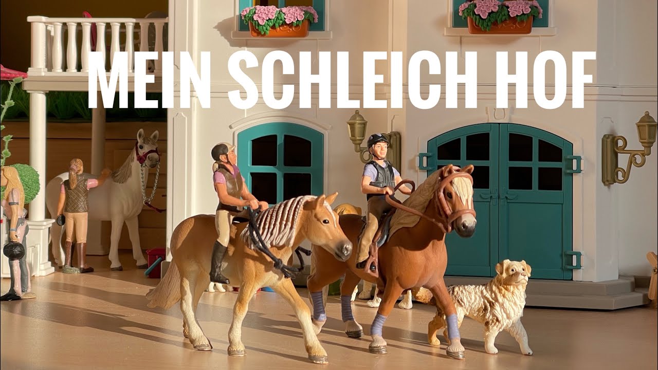 Einblick in meinen Schleich Hof 🌅🐴