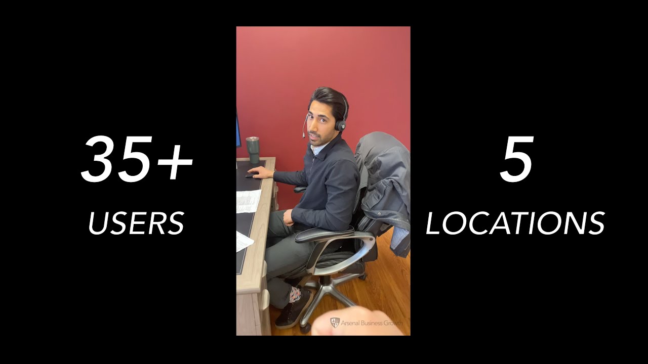 Dustin Schedules 35 User, 5 Location Private Healthcare Practice