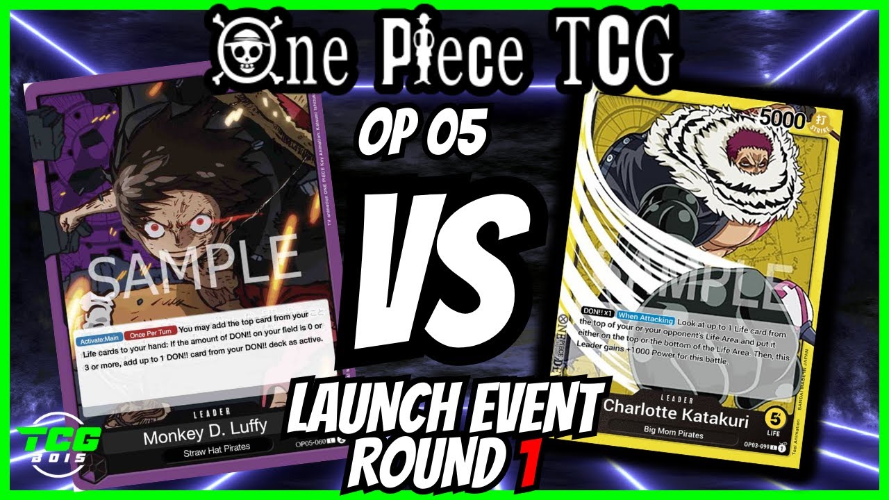 P-Luffy VS Katakuri | OP05 | One Piece TCG Launch EVENT | @CTU-Koblenz | Round 1