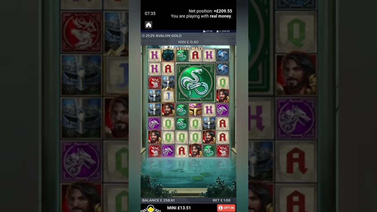 Avalon Gold + Bonus Game &pound;50 Turns Into &pound;???