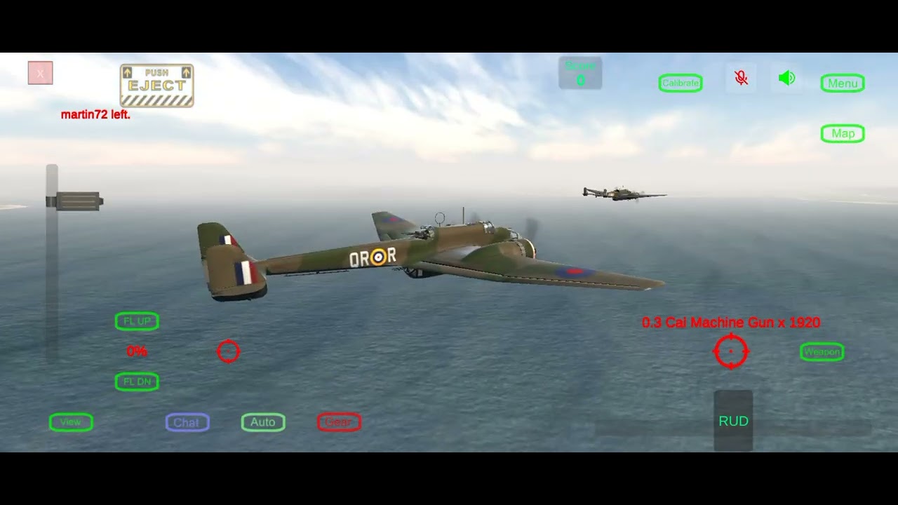 Ataque a aeródromo enemigo con Hampden BoB- Gunship sequel 