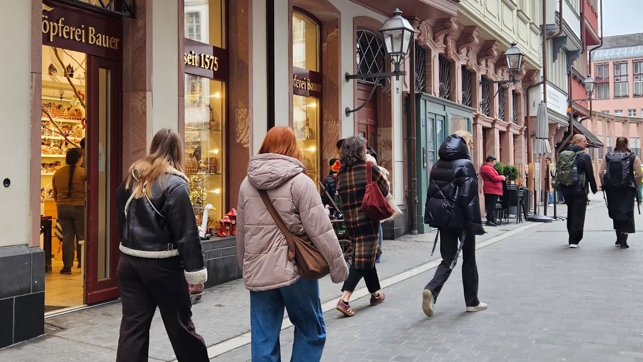FRANKFURT/GERMANY/Walking Tour of the Neue Altstadt /February 2026