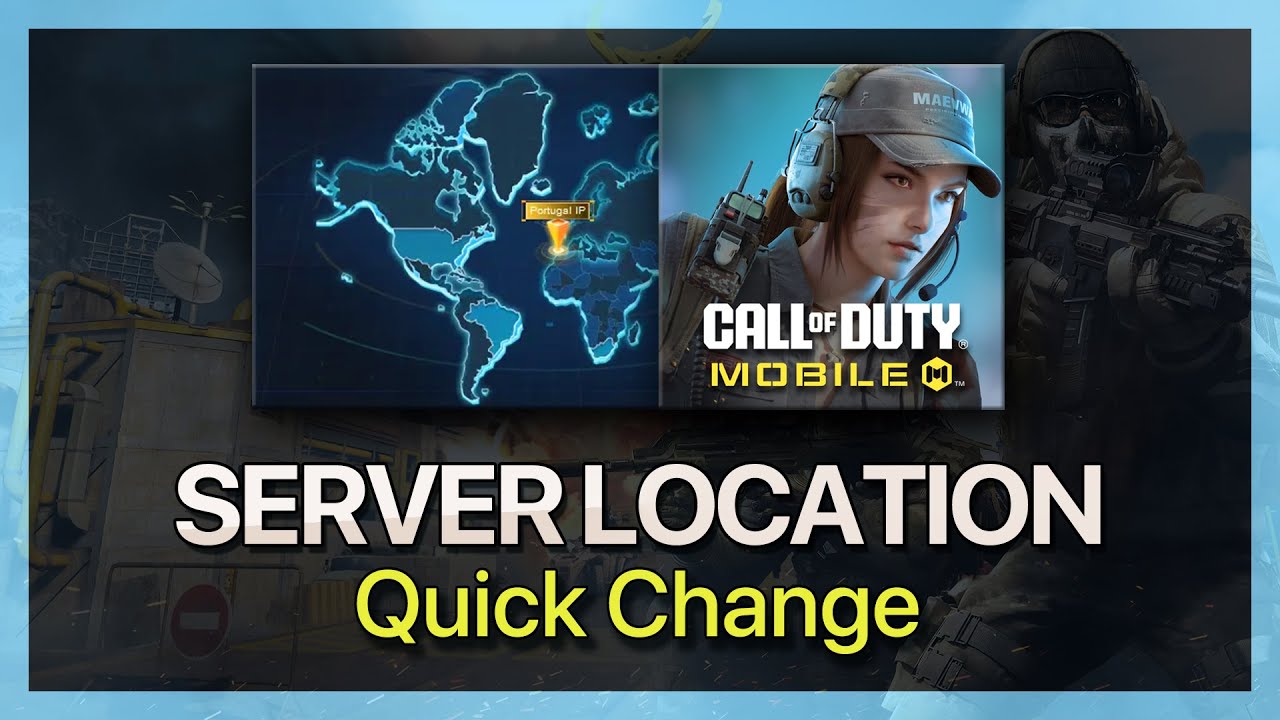 How To Change Server Location in COD Mobile - Tutorial