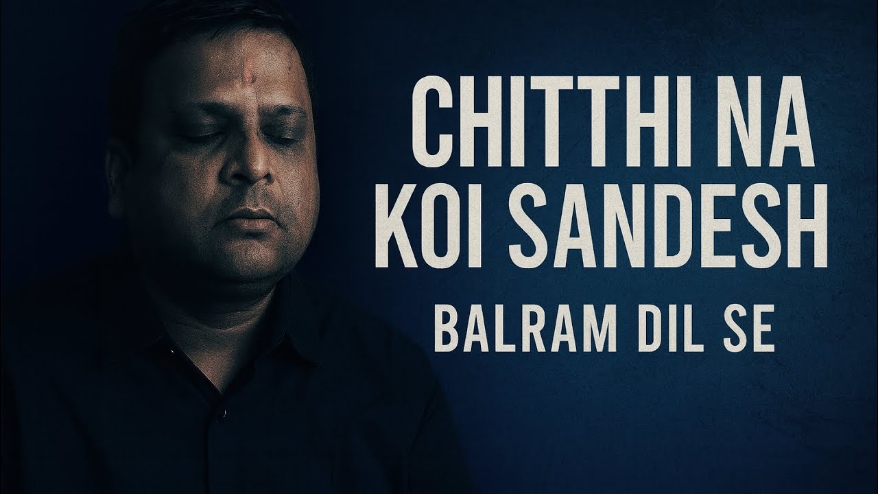 Chitthi Na Koi Sandesh | Balram Dil Se Cover | Heart-Touching Sad Song | Old Melody Reimagined
