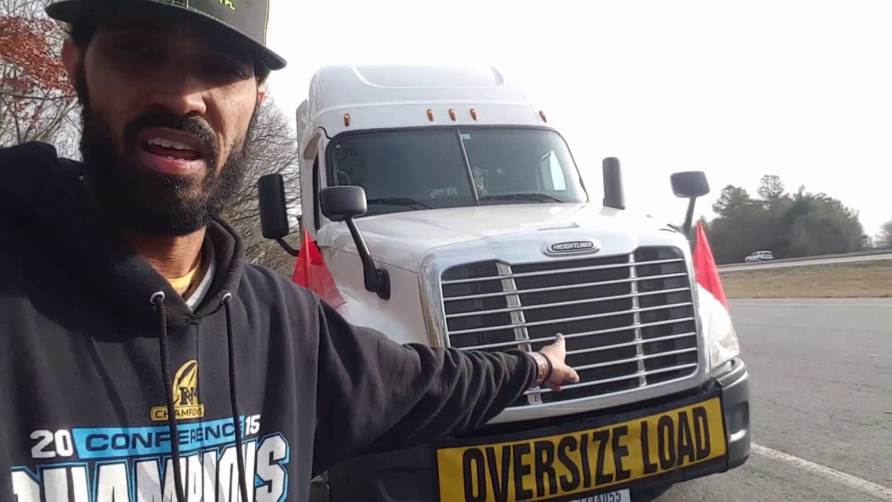 Trucking | Securing a Oversize load! | LoShawn Parks