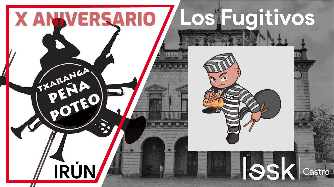 Charanga Los Fugitivos | X Aniversario Peña Poteo | Irún | 2023