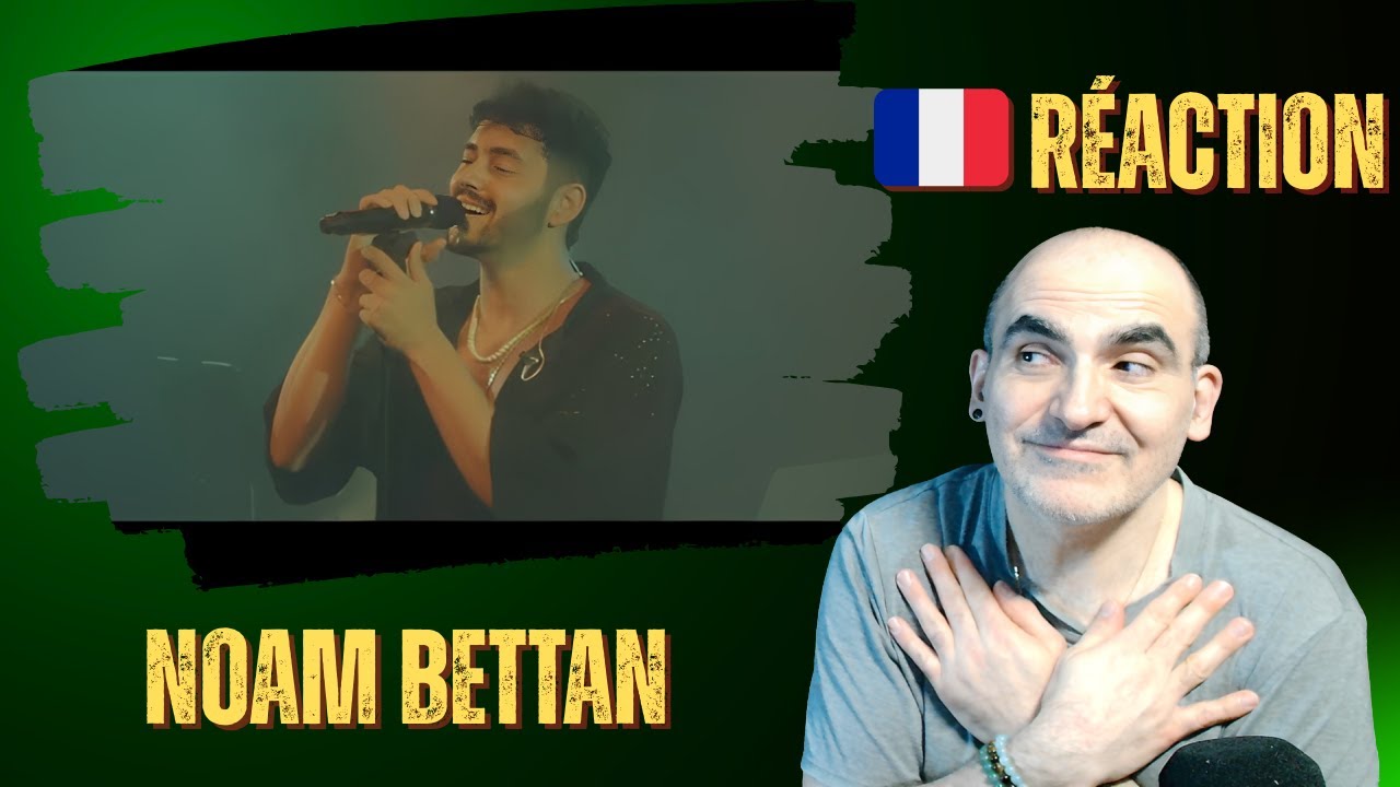 FRISSONS… 😳 Noam Bettan – עטלף עיוור (Live) | Réaction Française (Découverte totale)