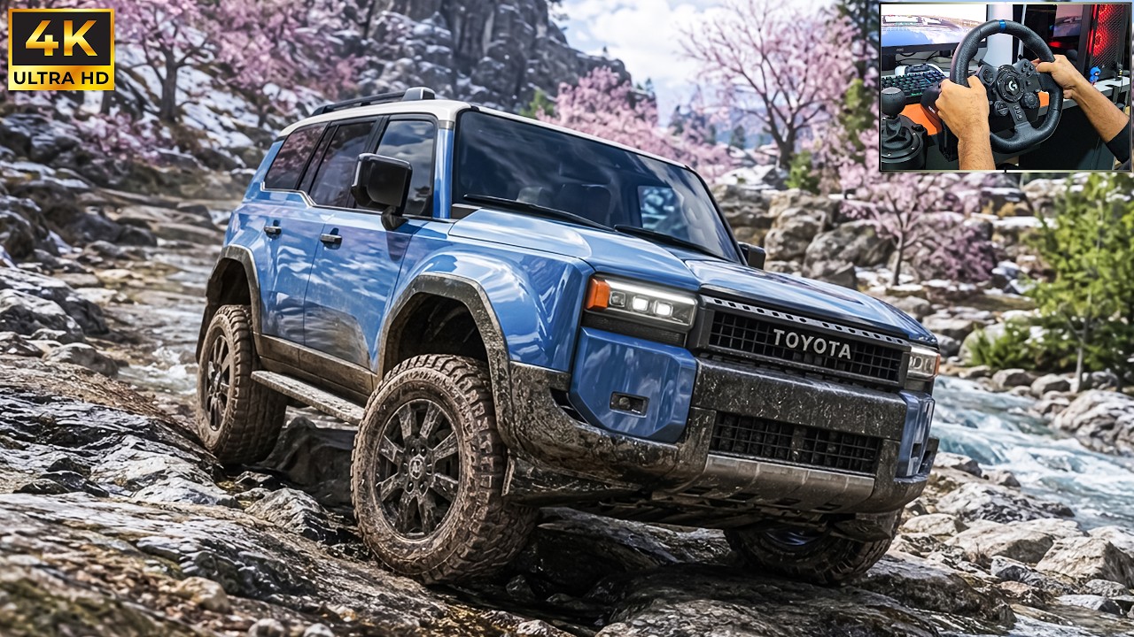 2025 Toyota Land Cruiser Offroad | Forza Horizon 6 Steering Wheel Gameplay