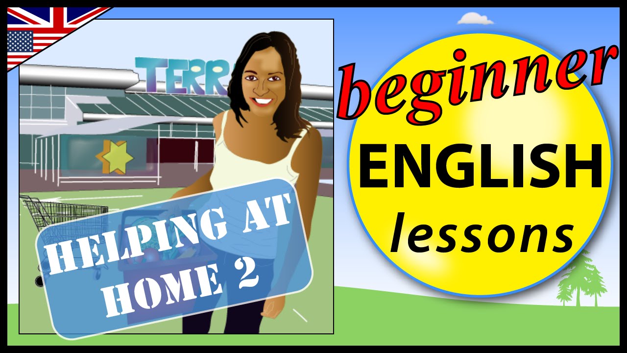 Helping at home (2) in English | Beginner English Lessons for Children