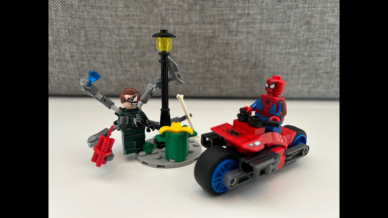 Building LEGO Spider-Man vs Doc Ock set 76275