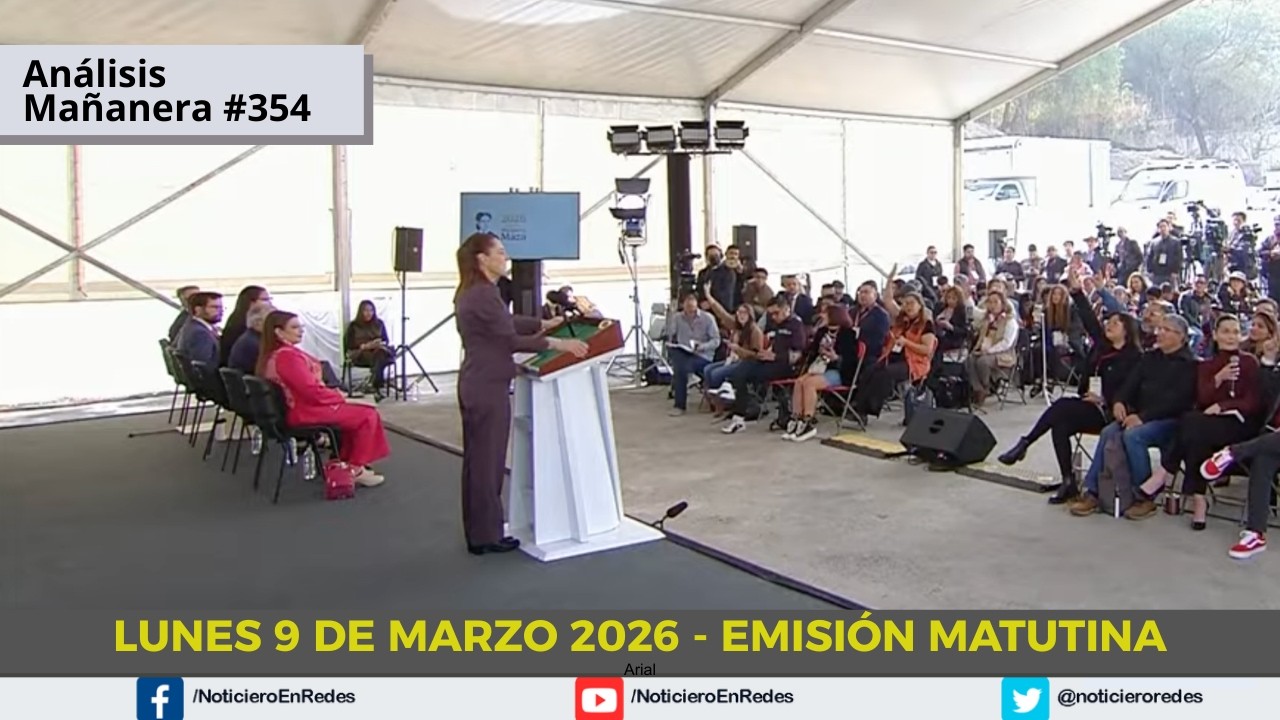 🔴 #EnVivo |  Conferencia Mañanera de la Presidenta Claudia Sheinbaum | Lunes 9 de Marzo 2026