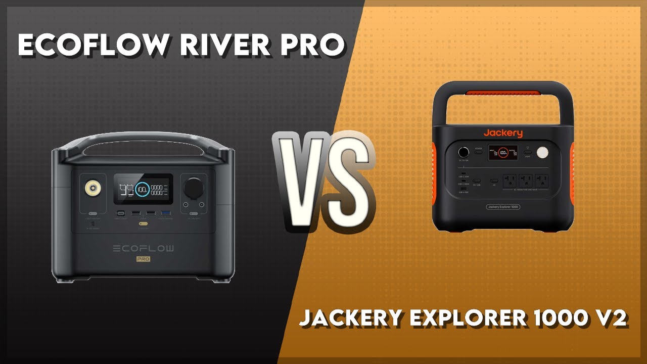 EcoFlow River Pro vs Jackery Explorer 1000 v2 Technical Comparison