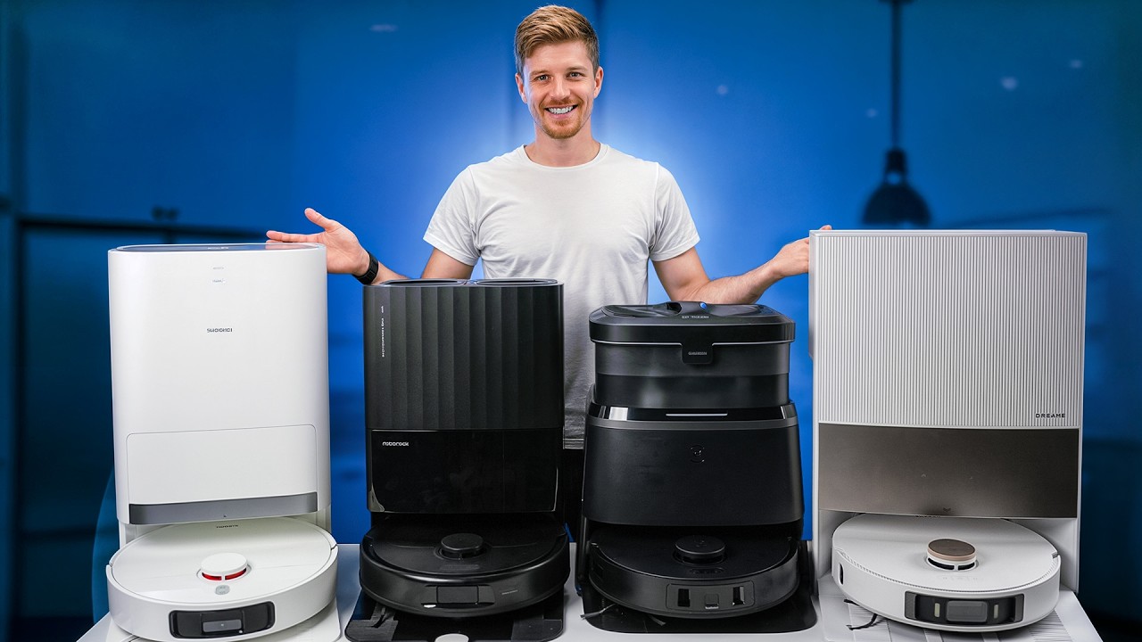 Die besten Saugroboter 2025 - Dreame, Roborock, Xiaomi & Ecovacs im Test!