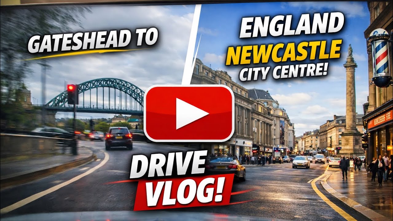 Scenic drive in England UK | Village roads & country side