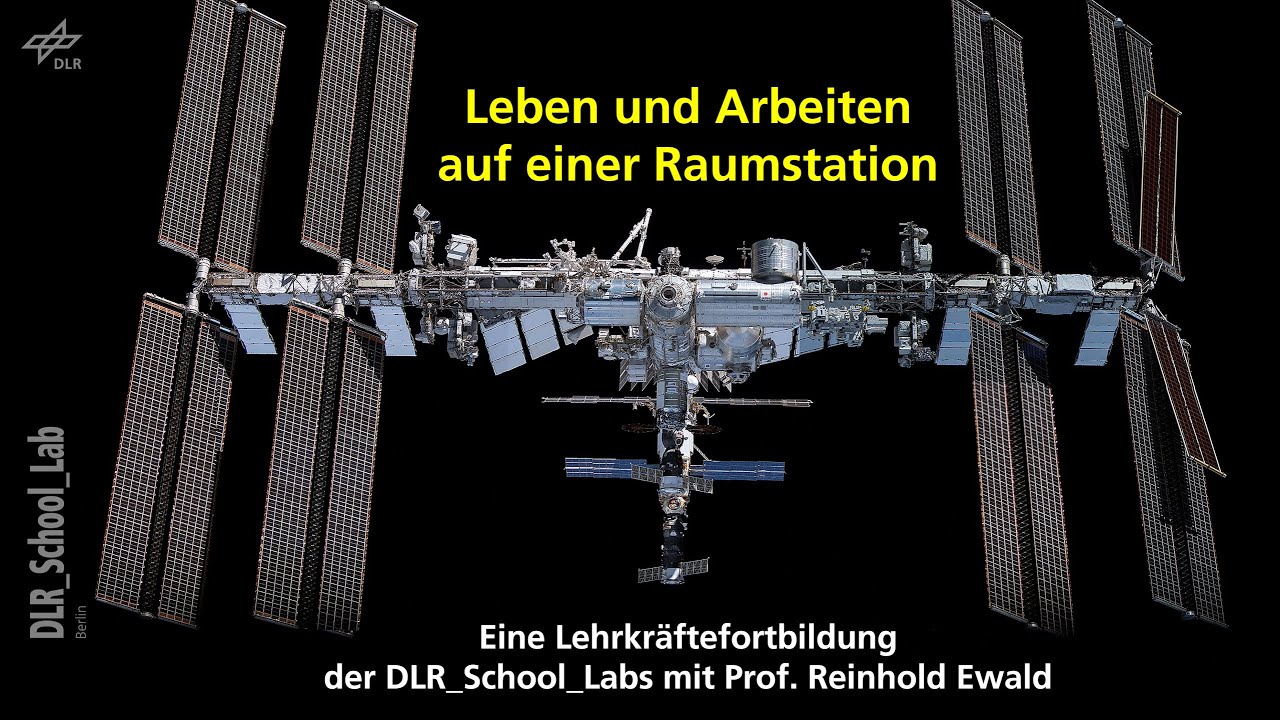 Lehrkräftefortbildung über das Leben und Arbeiten auf einer Raumstation
