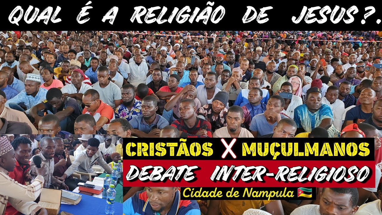 JESUS ERA DA RELIGIÃO CRISTÃ OU MUÇULMANA? DEBATE: CRISTÃOS 🆚 MUÇULMANOS—QUAL É A RELIGIÃO DE JESUS?