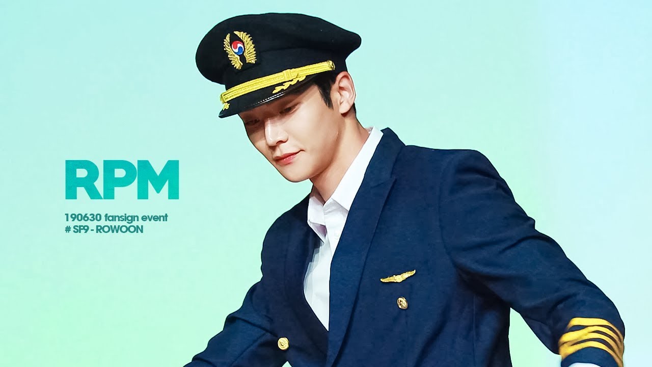 190630 압구정로데오 팬싸인회 SF9 로운 'RPM 제복 ver' | SF9 ROWOON 'RPM Uniform ver'