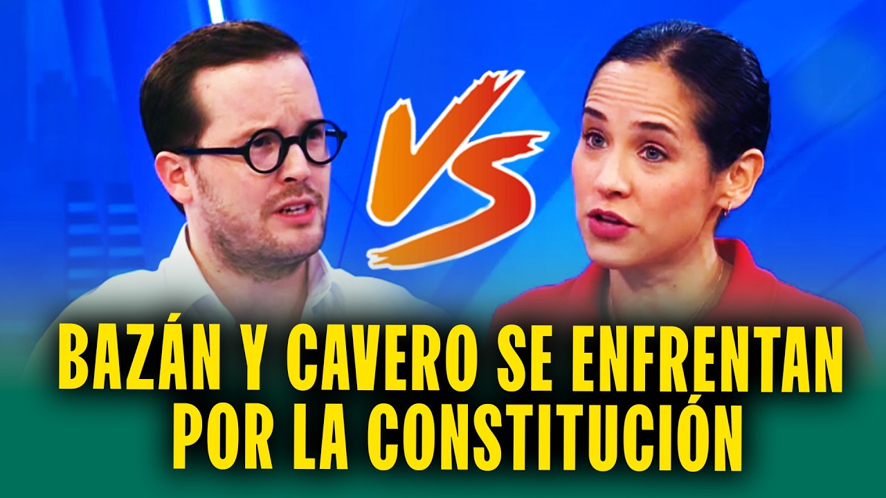 ¿Sigrid Bazán y Alejandro Cavero a favor o en contra de un cambio de constitución?
