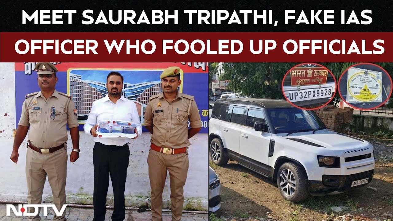 Lucknow Fake IAS Scam | Meet Saurabh Tripathi, Fake IAS Officer Who Fooled Officials & Duped People