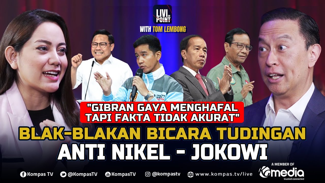 [FULL THOMAS LEMBONG] Blak-blakan Bicara Soal Gibran Tuding Anti Nikel Hingga Jokowi | Livi On Point