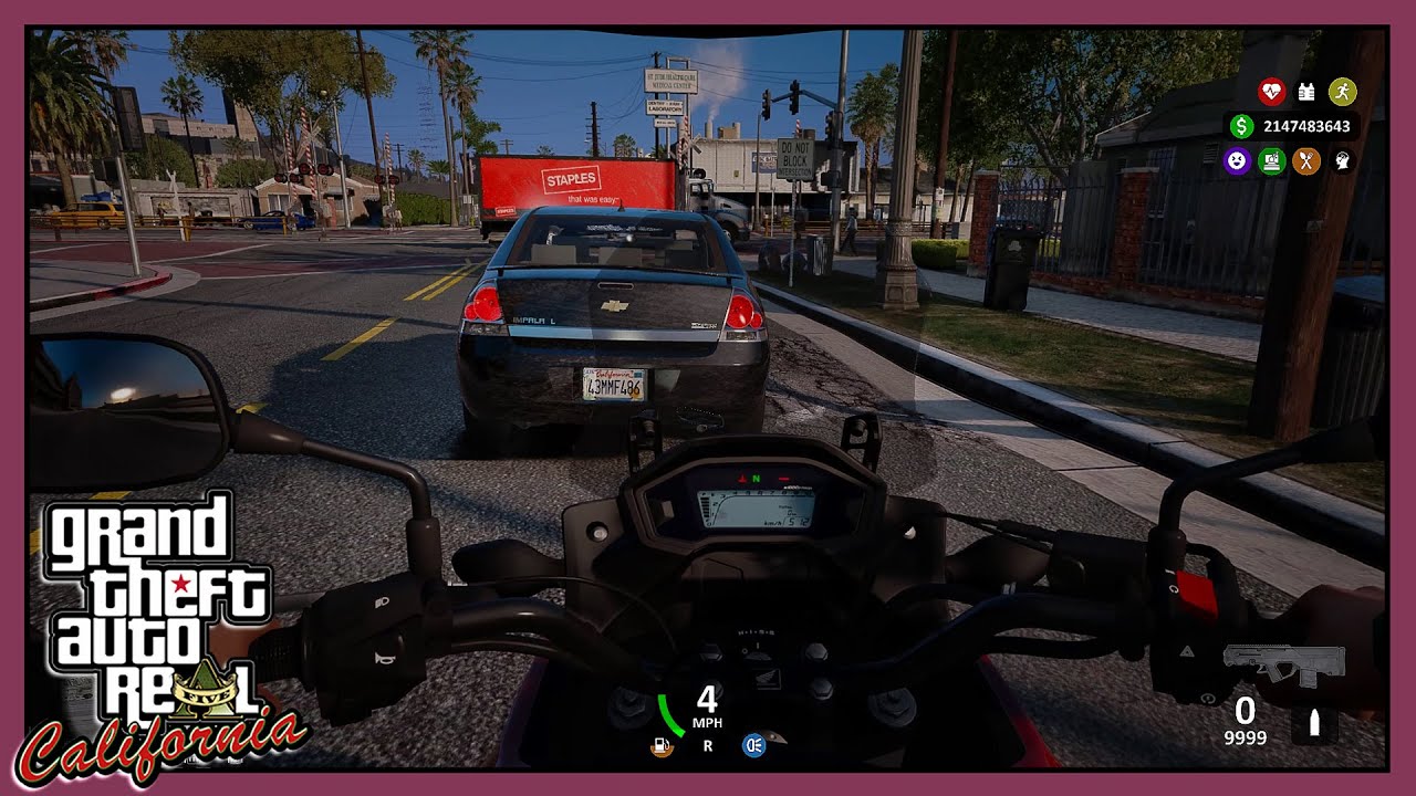 Casual GTA 5 Gameplay BUT with Insane Mods ► 5Real & LA Revo 2.0 Gameplay