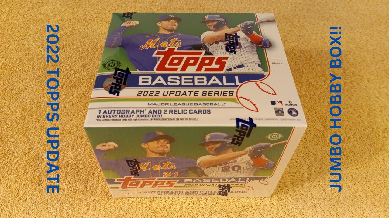 2022 TOPPS UPDATE BASEBALL CARDS - JUMBO HOBBY BOX BREAK ✨New✨