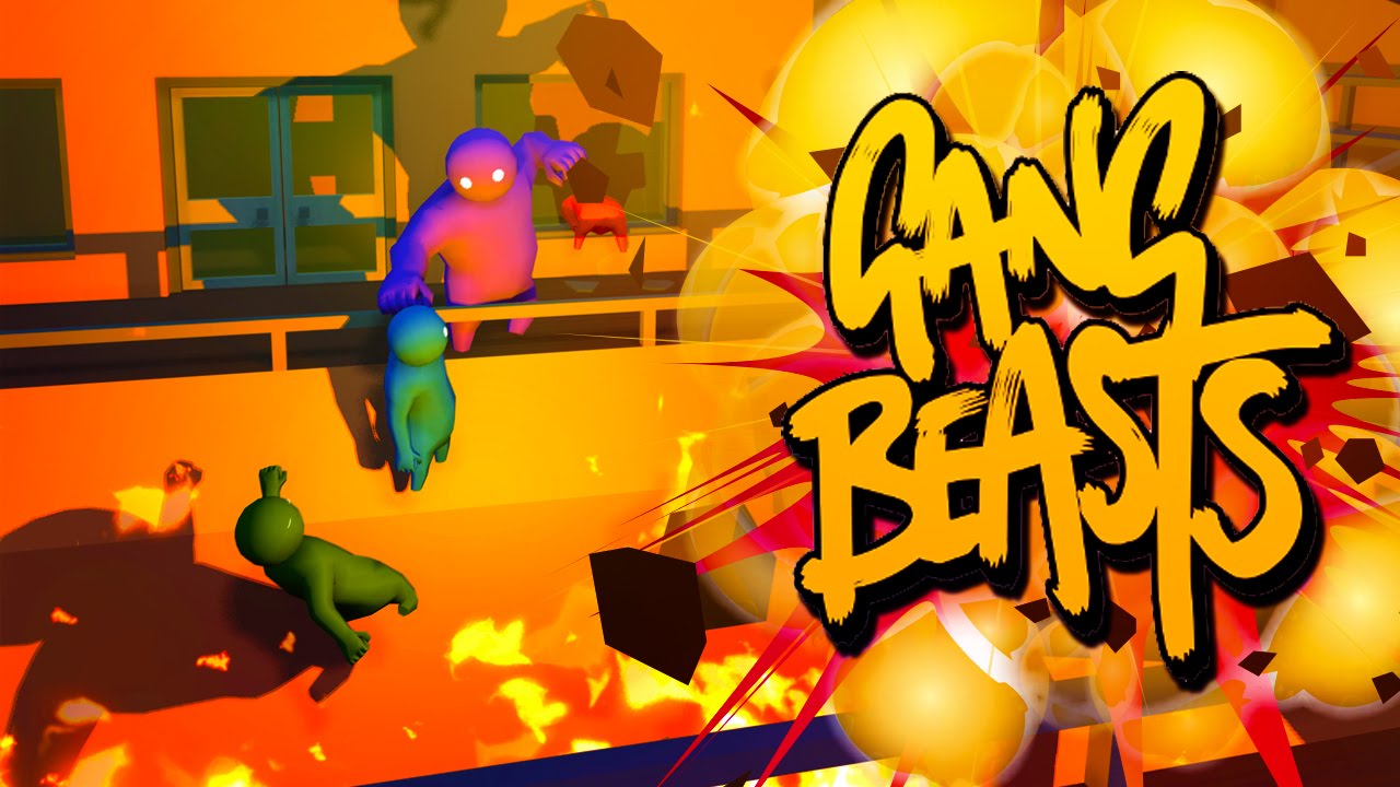 Gang Beasts - BUTTON MASHING MADNESS! (Gang Beasts Funny Moments!)