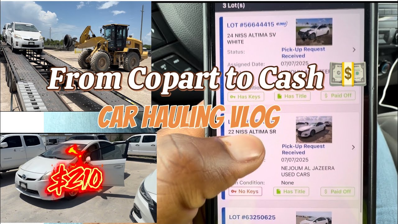  &ldquo;From Copart to Cash | Car Hauling Vlog Breakdown&rdquo; 🚛💰