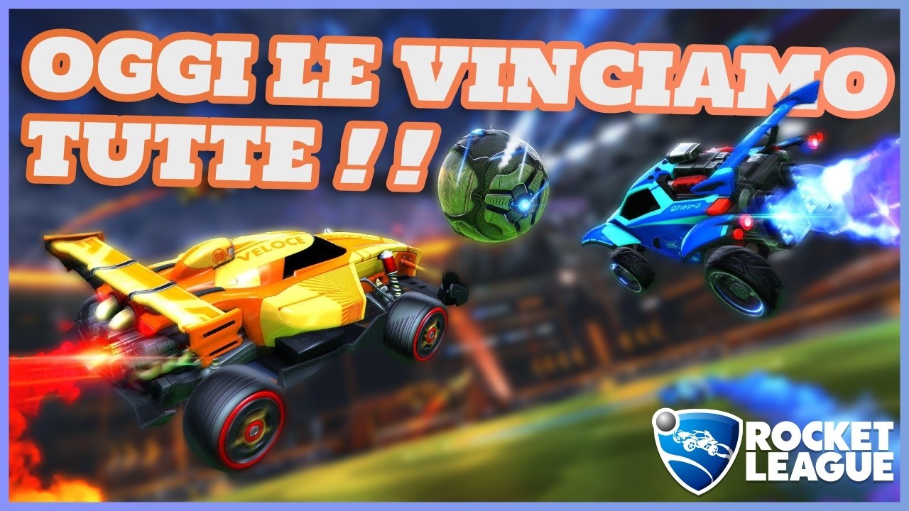 🚗 ⚽ UN PALLONE E 4 MACCHINE, COSA PUO' ANDARE STORTO?! | Rocket League ⚽ 🚗
