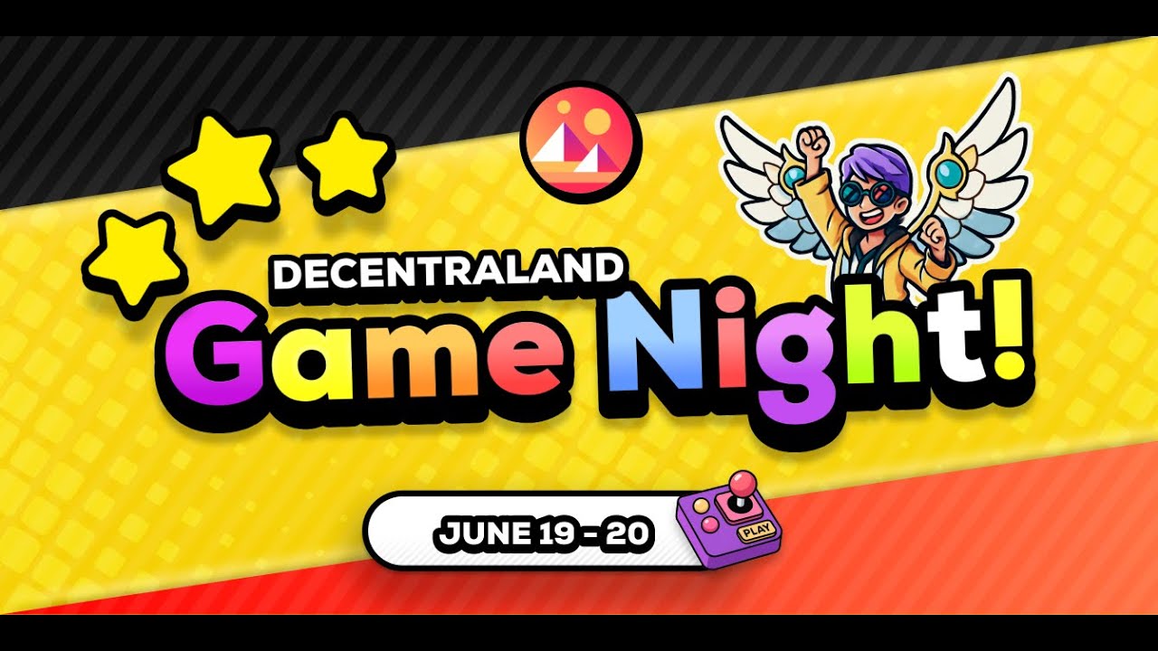 Decentraland Game Night: 24 Hours of Mayhem, Prizes & Pure Fun
