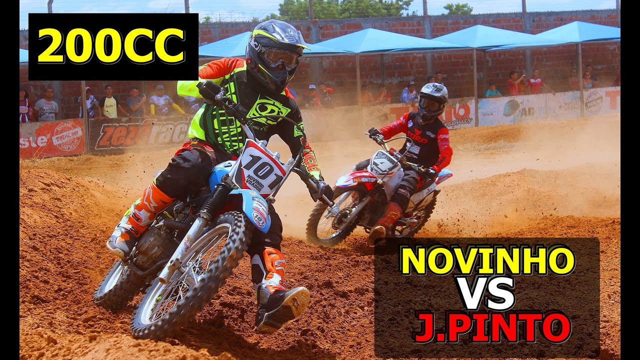 200CC 5º MOTOCROSS DE APODI/RN DUELO ENTRE PINTO E NOVINHO VOADOR