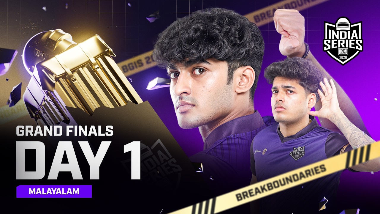 [Malayalam] BGIS 2026 | GRAND FINALS | Day 1 #BGMILIVE #BGIS