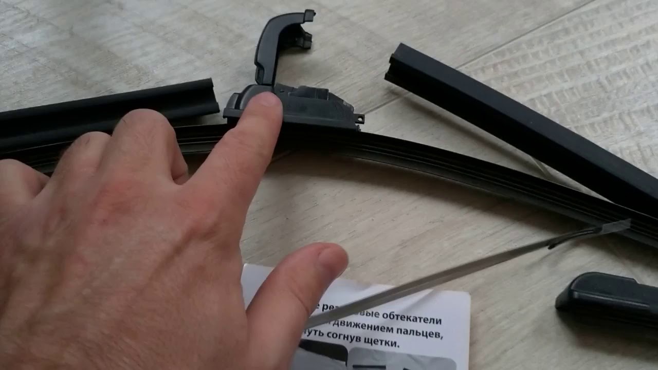 Щетки стеклоочистителя с подогревом. Монтаж и установка на Дастер
