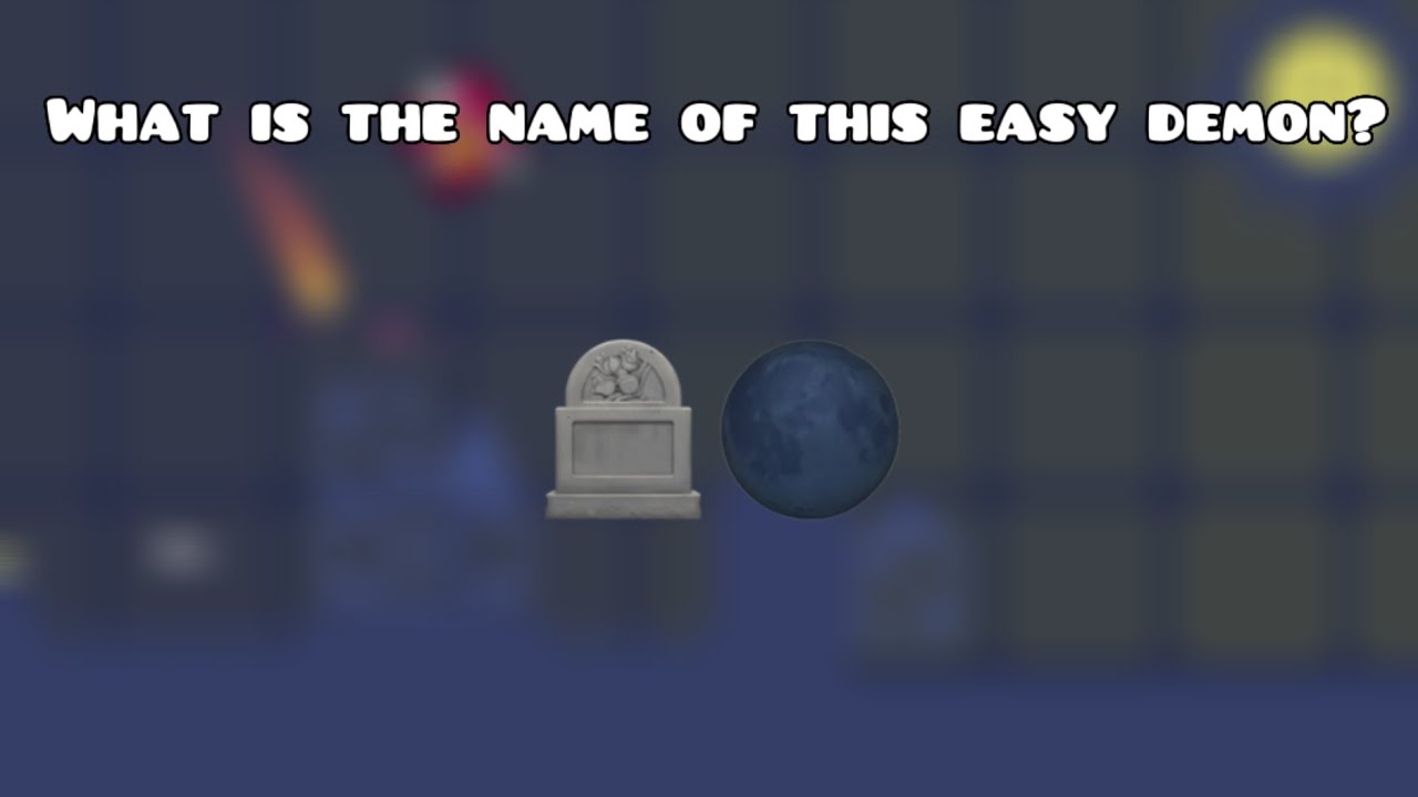 Can you guess the Demon by Emojis? | Geometry Dash
