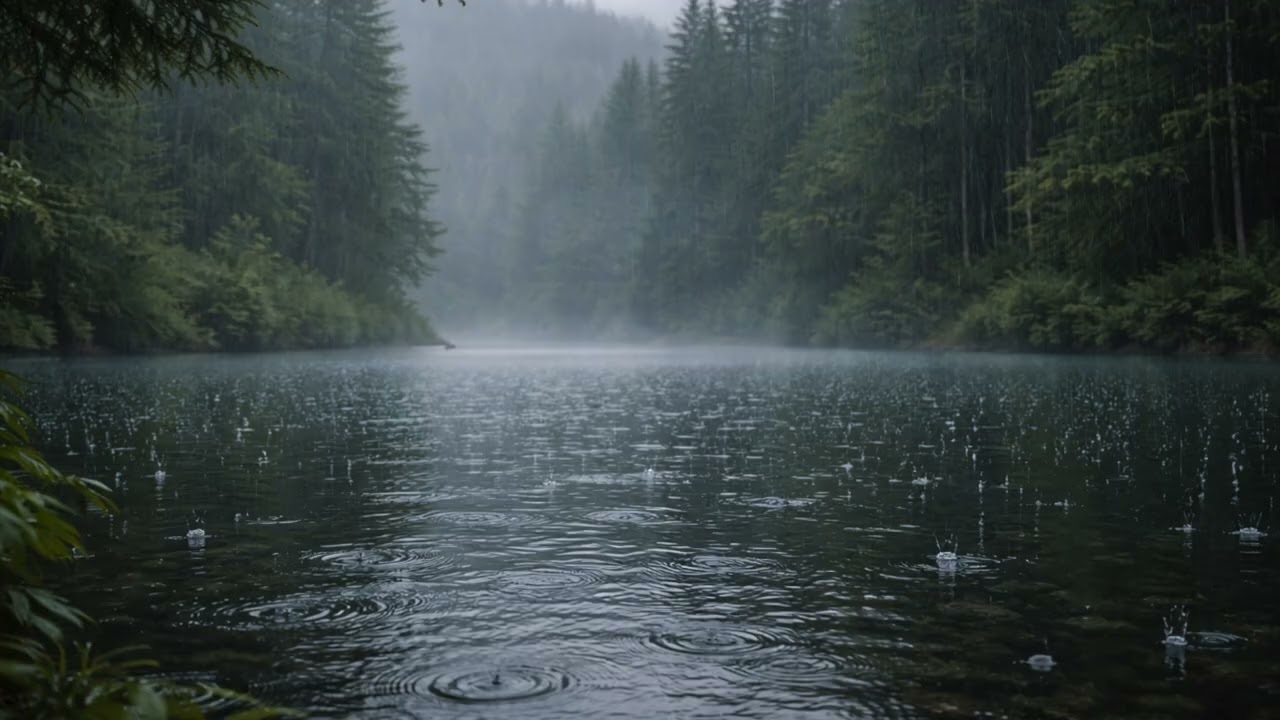 Gentle Forest Rain for Deep Sleep 🌧️ | No Talking | 8 Hours