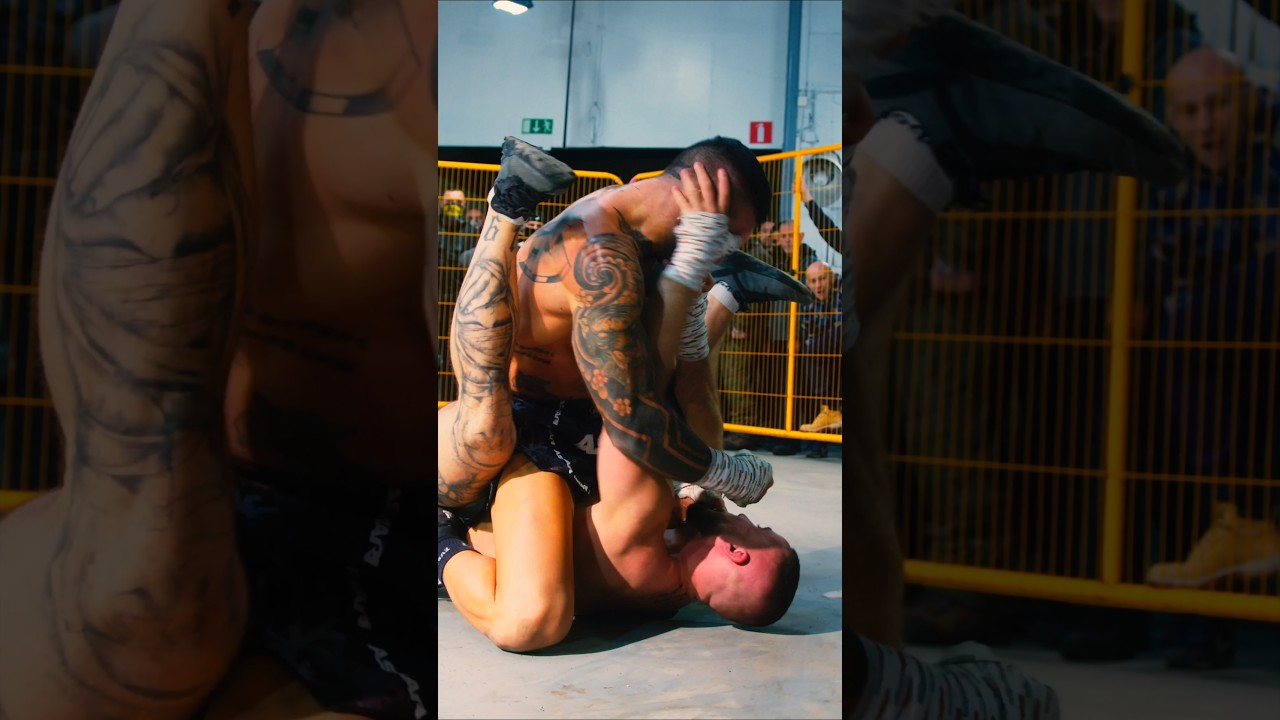 HEADBUTT GnP BY FRANCO TENAGLIA 💀 #KOTS #UFC #BKFC
