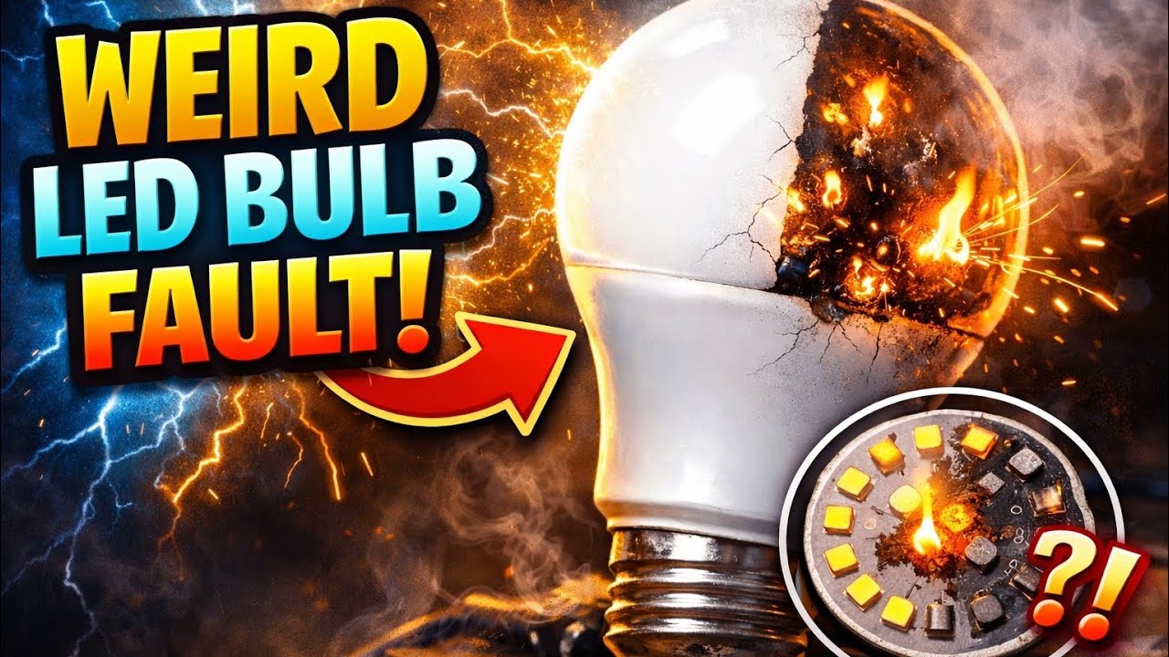 LED bulb repair l intresting fault l sometimes work sometimes not