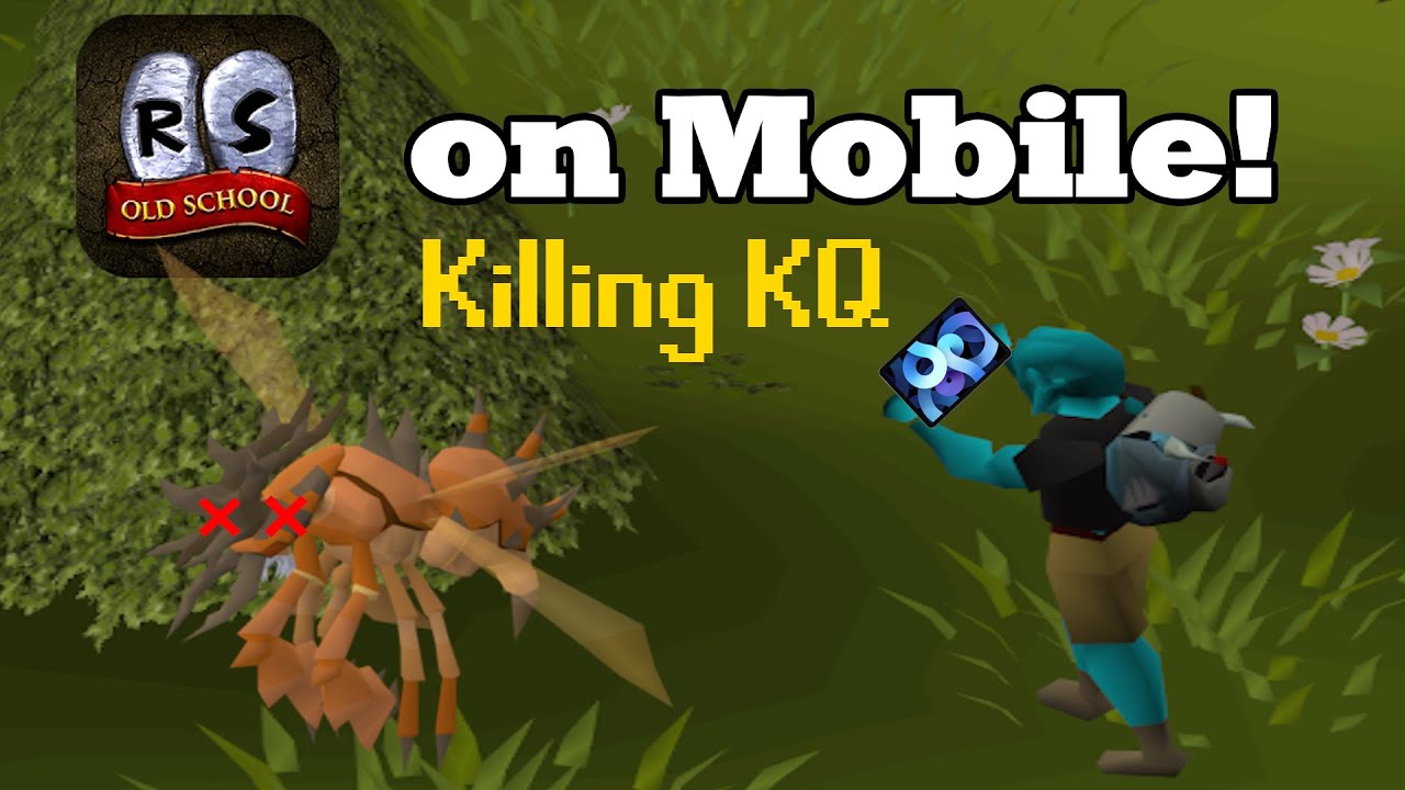 Killing Kalphite Queen (KQ) on Mobile - OSRS Mobile Kill Example