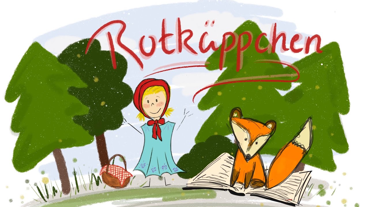 Rotkäppchen - Märchen für Kinder ❉ Brüder Grimm ✿ Hörbuch mit Illustrationen ❉