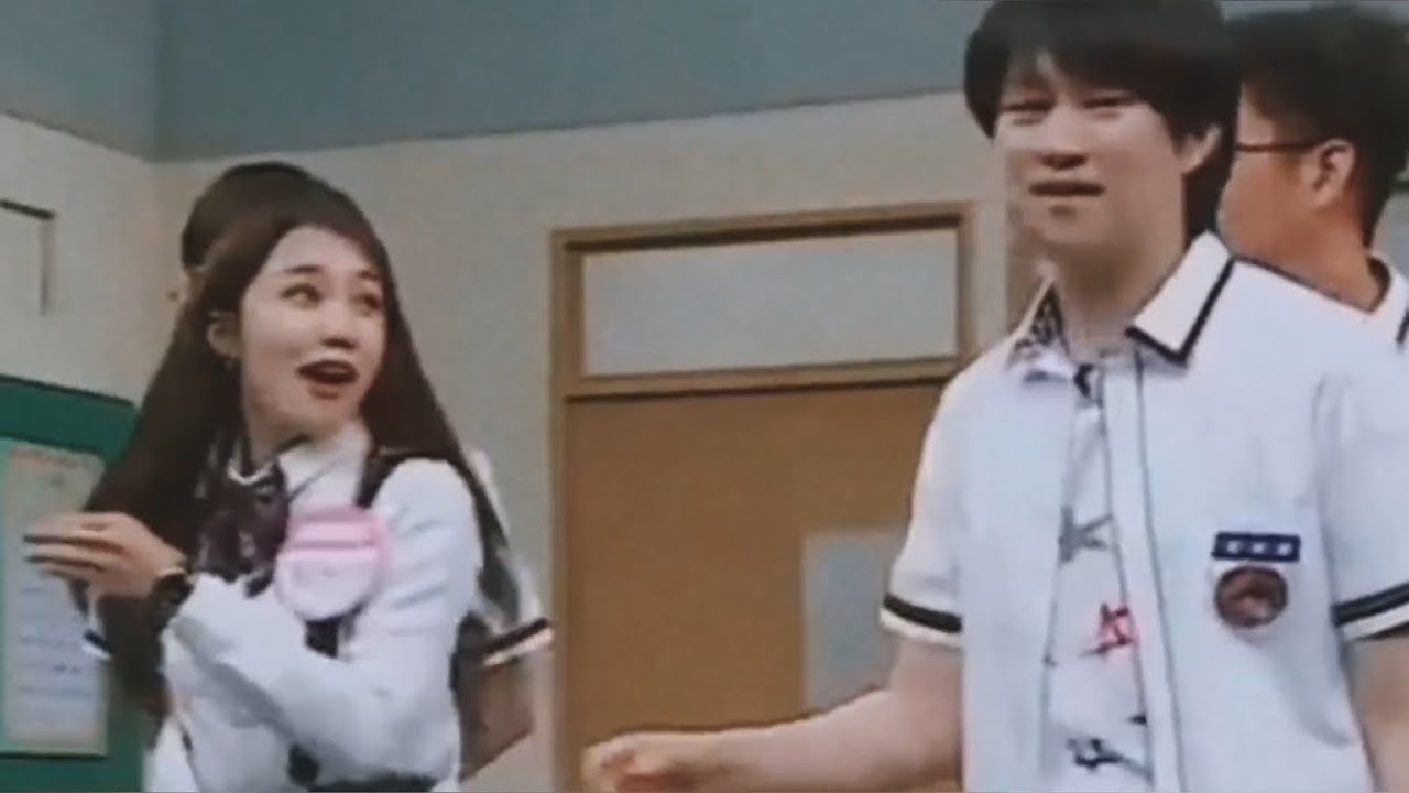 Eunji and Heechul moments