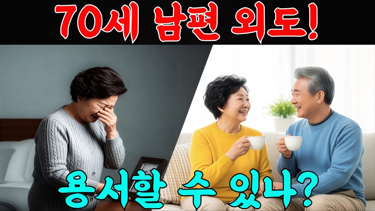 바람피고 되돌아온 남편, 노년 견원지간의 눈물