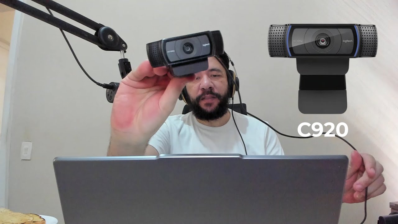 Review da Webcam 📷 Logitech C920